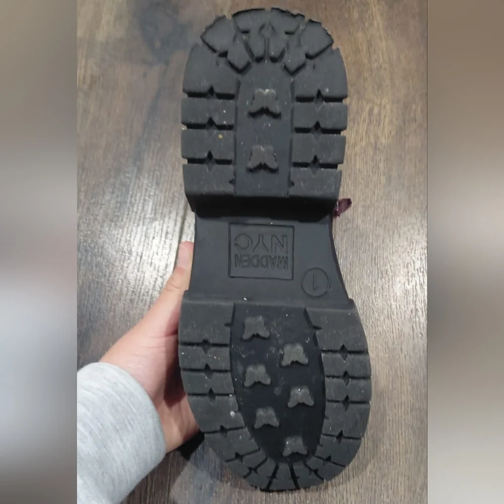 Madden NYC Lug Bottom Combat Boots